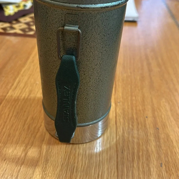 Vintage Aladdin Stanley Thermos Bottle 24oz Wide Mouth A-1350B 1990 Green - Picture 4 of 5